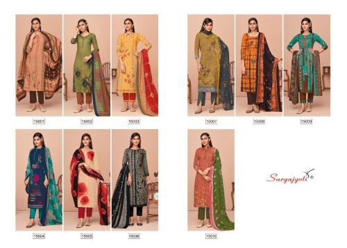 Surya Jyoti Nargis Cotton 15001-15010 Price - 5500