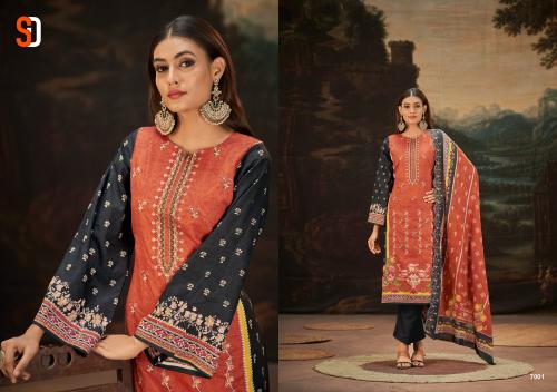 SHARADDHA DESIGNER BIN SAEED VOL-7 7001 Price - 875