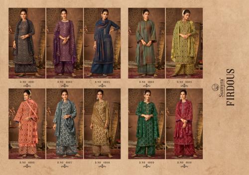Radhika Fashion Sumyra Firdous 4001-4010 Price - 6000
