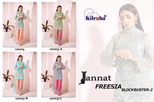 Kilruba Jannat Freesia Blockbuster 2 12003 Colors Price - 5600