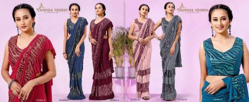Aamoha Trendz Ready To Wear Designer Saree 101832 Colors  Price - 10950
