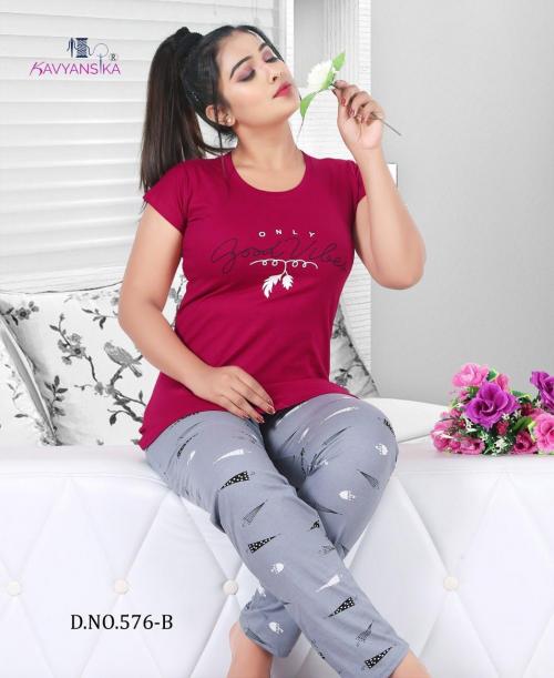 Kavyanshika Fashion 576 B Price - Size Wise S-400,M-415, L-430