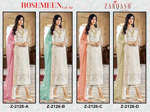 Zarqash Rosemeen Z-2126  Colors  Price - 5396