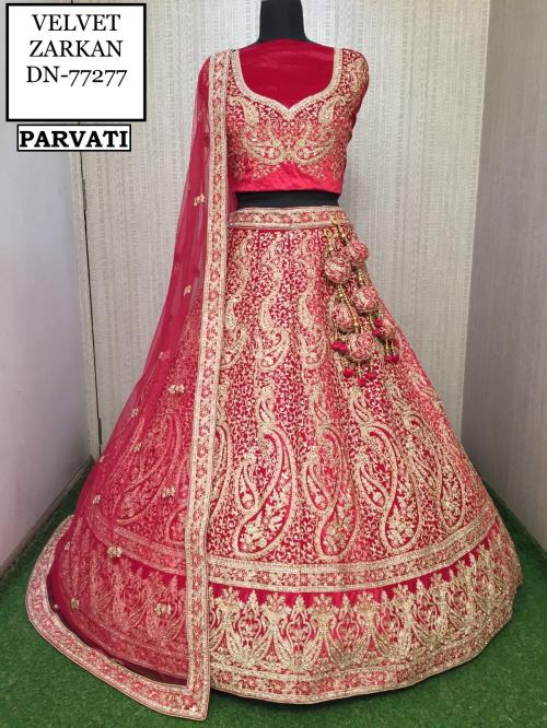 Parvati Designer Lehenga 77277-B Price - 12695