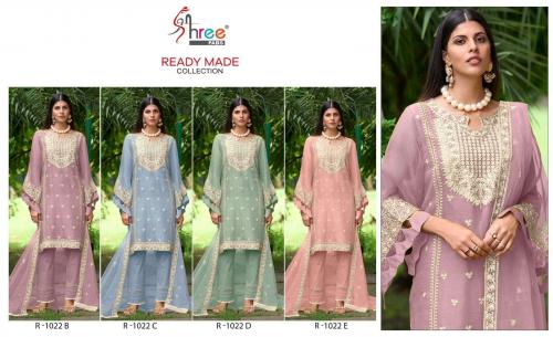 Shree Fab Ready Made Collection R-1022 Colors  Price - 5400