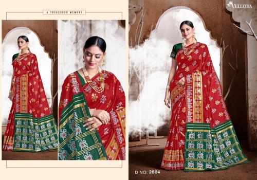 Vellora Saree Kanthil Silk 2804 Price - 1095