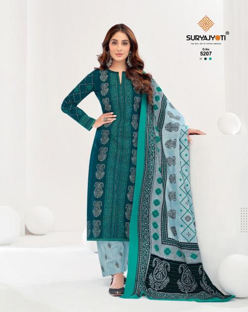 Suryajyoti Trendy Cottons 5207 Price - 530