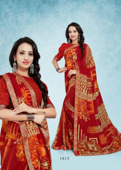 Kodas Sitka Saree Dilnashree Pattron 1815 Price - 375