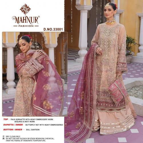 Mahnur Fashion Vol-33 33001-33003 Series