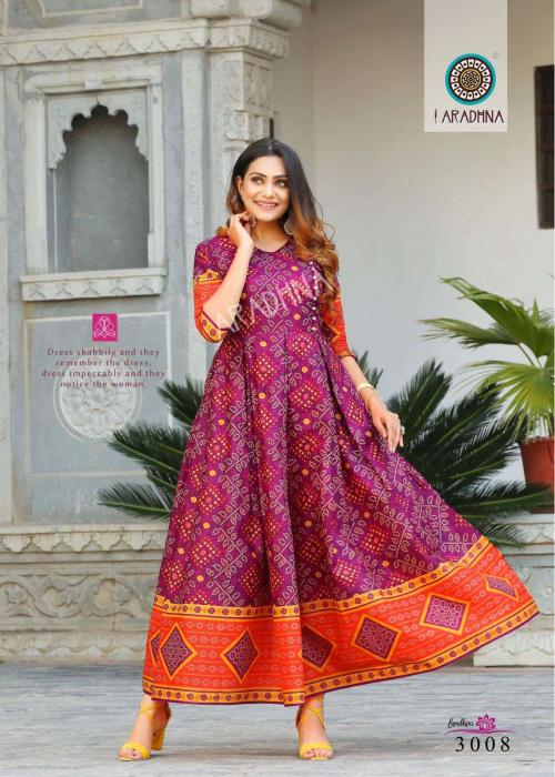 Aradhna Fashion Bandhani 3008 Price - 1495