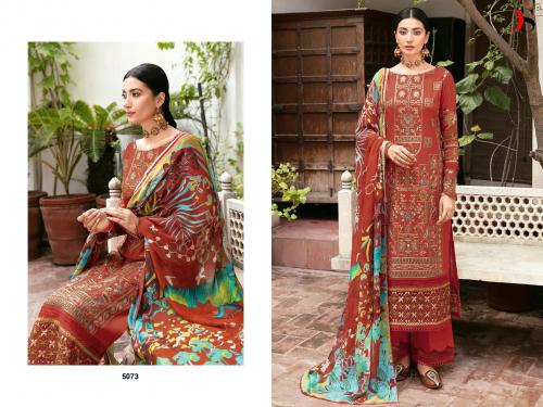 DEEPSY SUITS CHEVERON-12 5073 Price - CHIFFON DUP - 899, COTTON DUP - 949