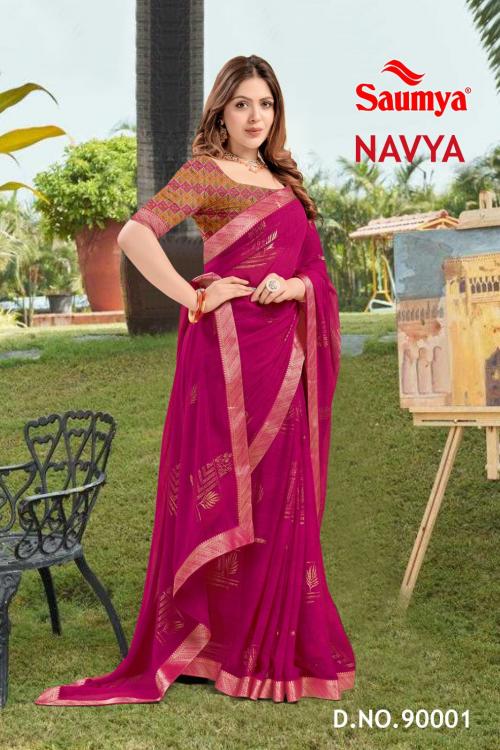 SAUMYA NAVYA 90001 Price - 730