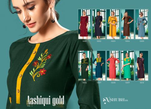 Jinesh NX Aashiqui Gold 1001-1010 Price - 3950