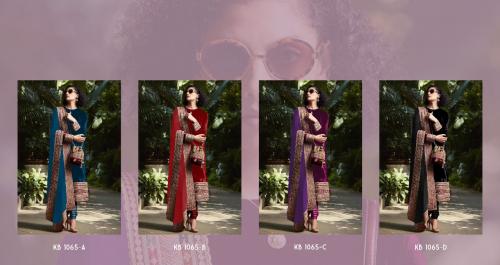 KB Series Boutique Collection Designer Suit KB-1065 Colors  Price - 8780