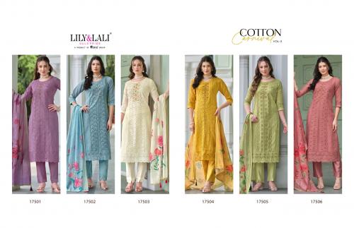 LILY & LALI COTTON CARNIVAL - 3 17501 TO 17506 Price - 7770