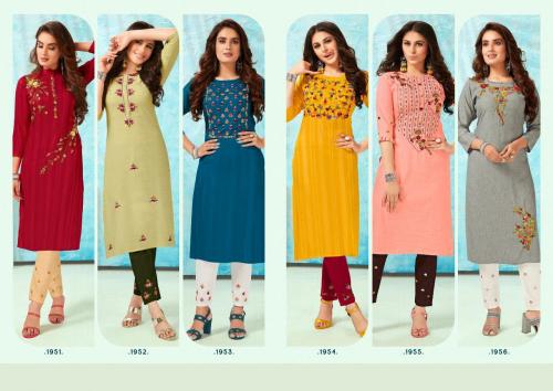 Anju Fabrics Real Touch 1951-1956 Price - 4770