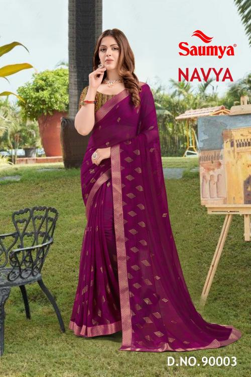 SAUMYA NAVYA 90003 Price - 730