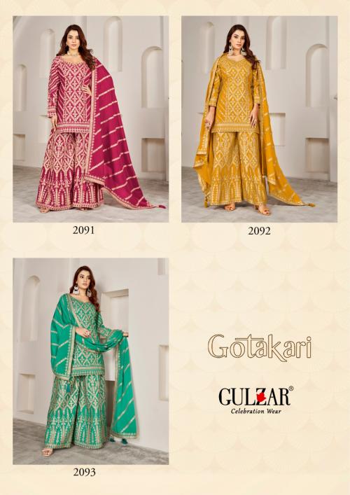 GULZAR GOTAKARI 2091-2093 Price - 8985