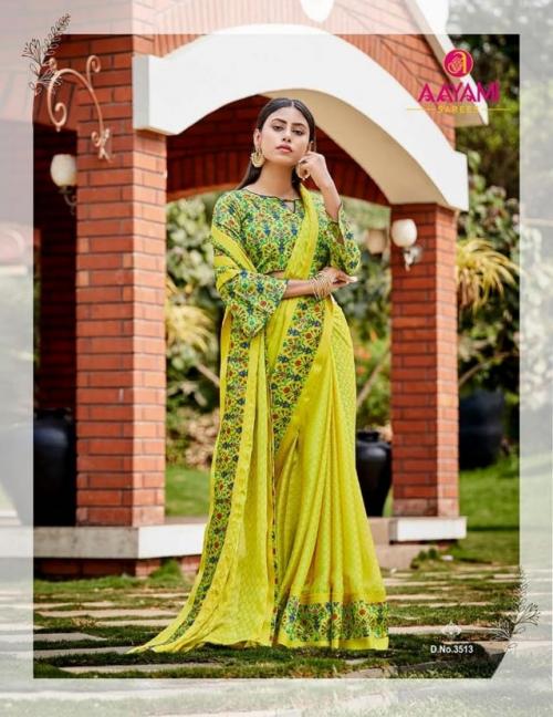Aayami Saree Sakshi 3513 Price - 3501