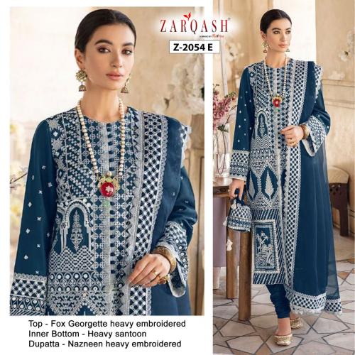 Khayyira Suits Zarqash Qalamkar Z-2054-E Price - 1270