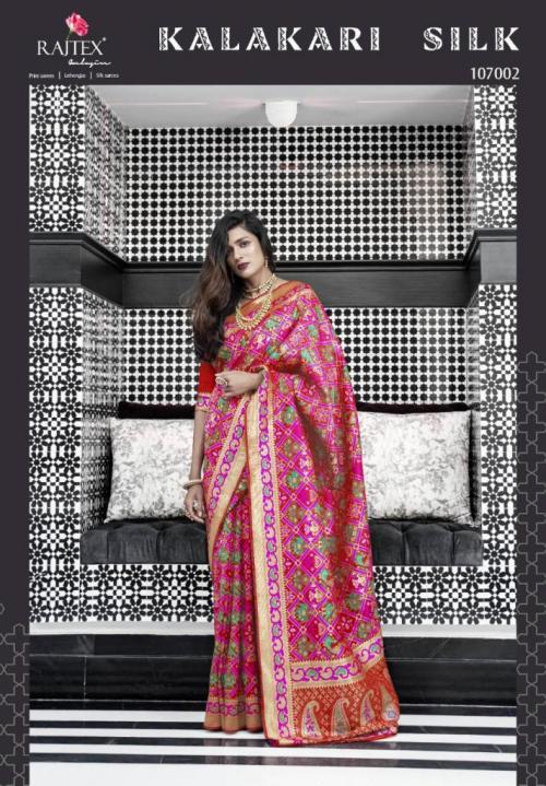Rajtex Saree Kalakari Silk 107002 Price - 3035