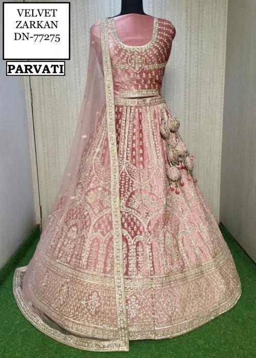 Parvati Designer Lehenga 77275-C Price - 12695