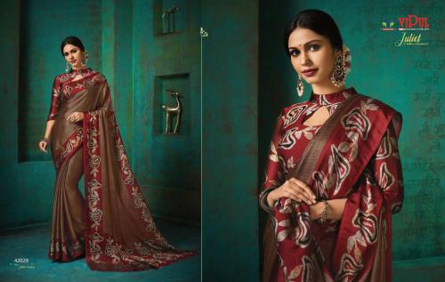 Vipul Saree Juliet Chiffon Diamond 42029 Price - 716