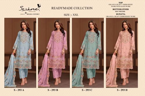 SERINE READYMADE COLLECTION S-293-A TO S-293-D Price - 6196