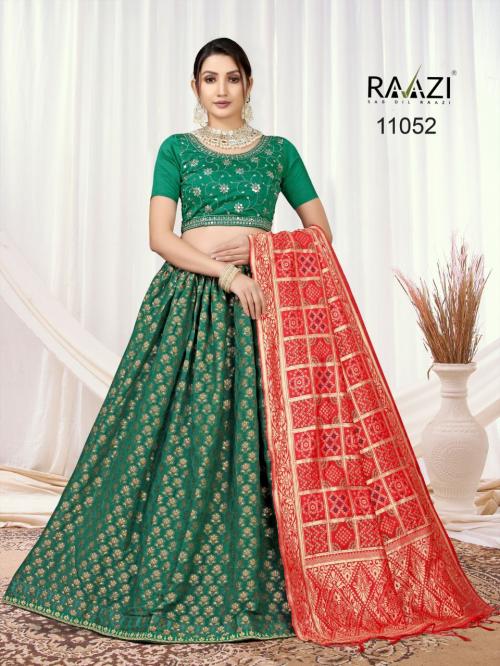 Rama Fashion Raazi Jacquard Lehenga 11052 Price - 1990