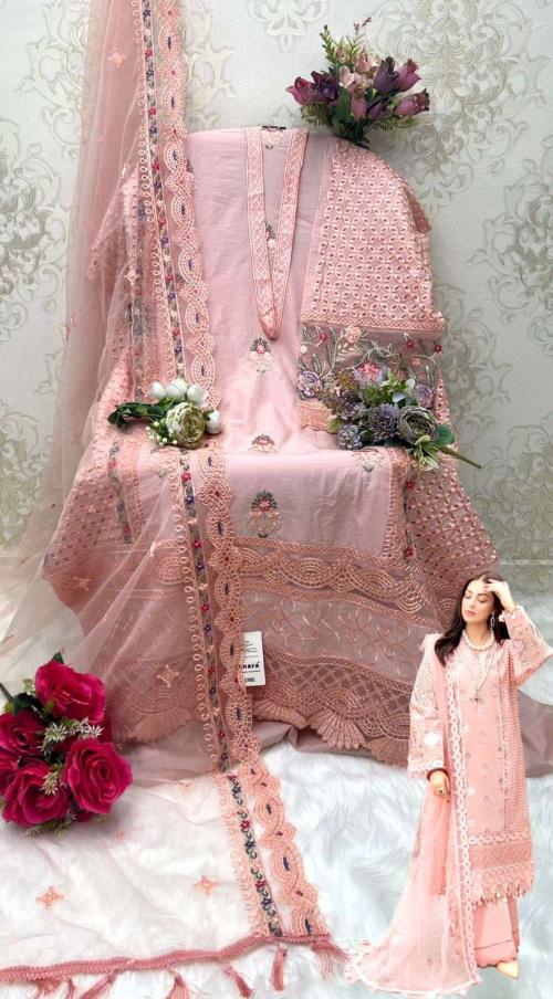Shanaya Fashion Rose Adan Libas Lawn Collection A-21 Price - 1279