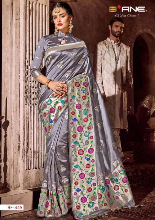 B Fine Saree Ask BF-445 Price - 2495