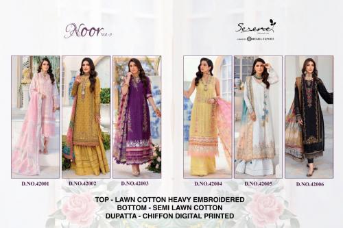 Serene Noor 42001-42006 Price - 8094
