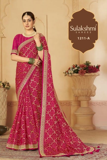 Sulakshmi Saree 1211-A Price - 2300