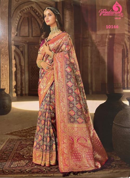 Royal Saree Vrindavan Vol-25 10166-10180 Series 