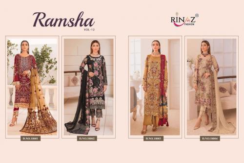 Rinaz Fashion Ramsha 18001-18004 Price - 5500