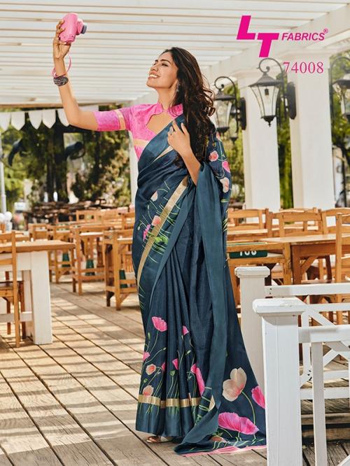 LT Fashions Kora Silk 74008 Price - 795