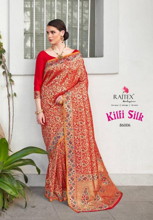 Rajtex Saree Kilfi Silk 86006