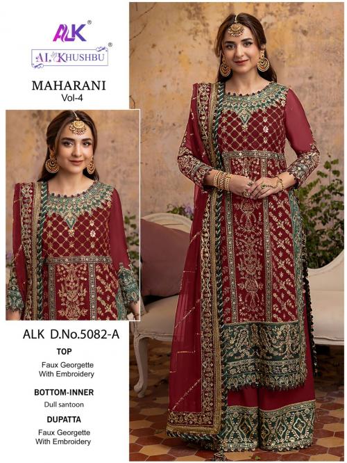 AL KHUSHBU MAHARANI VOL-4 5082-A TO 5082-D