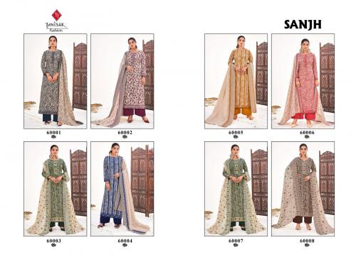 TANIKSH SANJH 60001 TO 60008 Price - 3560