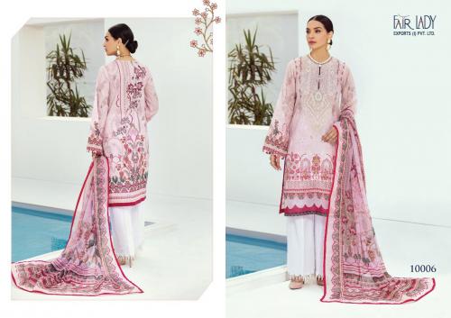 Fair Lady Farasha Lawn 10006 Price - Chiffon Dup-809 , Cotton Dup-849	