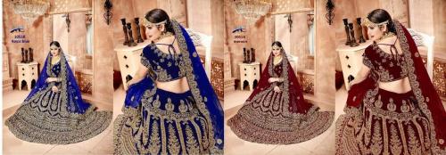 Mansi Creation Velvet Designer Bridal Wedding Lehenga MC-1051 Colors  Price - 7700