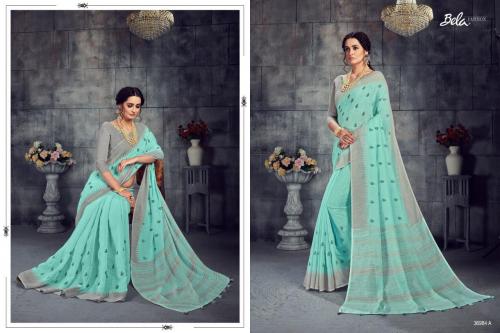 Bela Saree Emerald 36984A Price - 1027