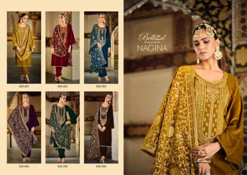 Belliza Designer Nagina 826-001 to 826-006 Price - 7950