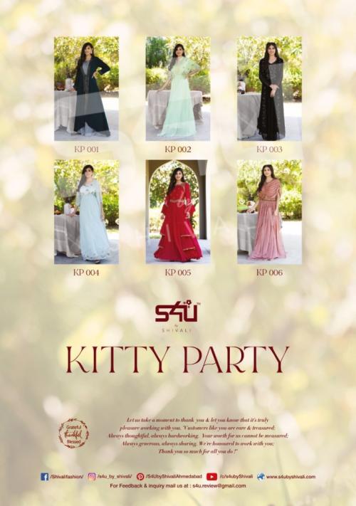 S4U Shivali Kitty Party KP-001 to KP-006 Price - 13494