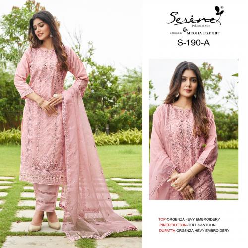 Serine Pakistani Suit S-190-A Price - 1279