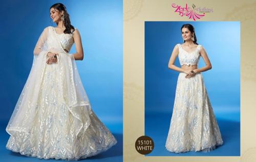 ZEEL CLOTHING VOL-24 15101 WHITE Price - 3300