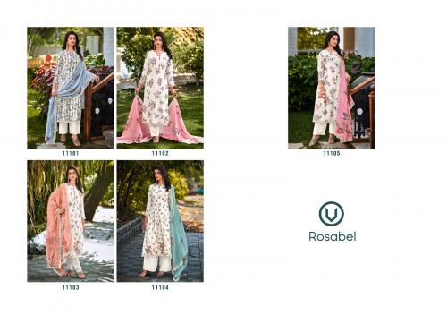 Vivek Fashion Rosabel 11101-11105 Price - 12225