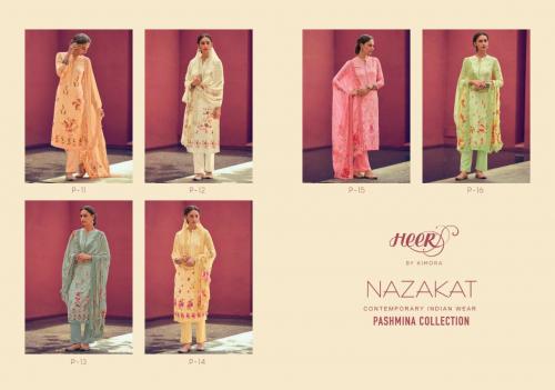 Kimora Fashion Heer Nazakat P 11-P 16 Price - 11100