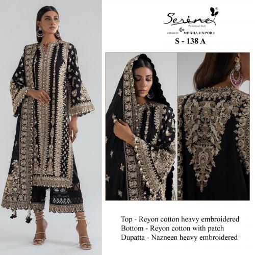 Serine Pakistani Suit S-138-A Design 