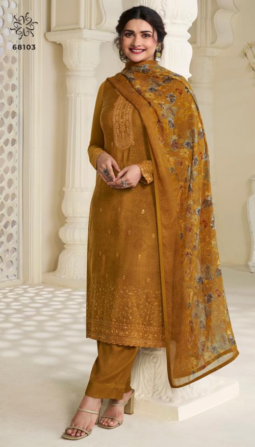 VINAY FASHION SILKINA ROYAL CREPE VOL-45 68103 Price - 1150